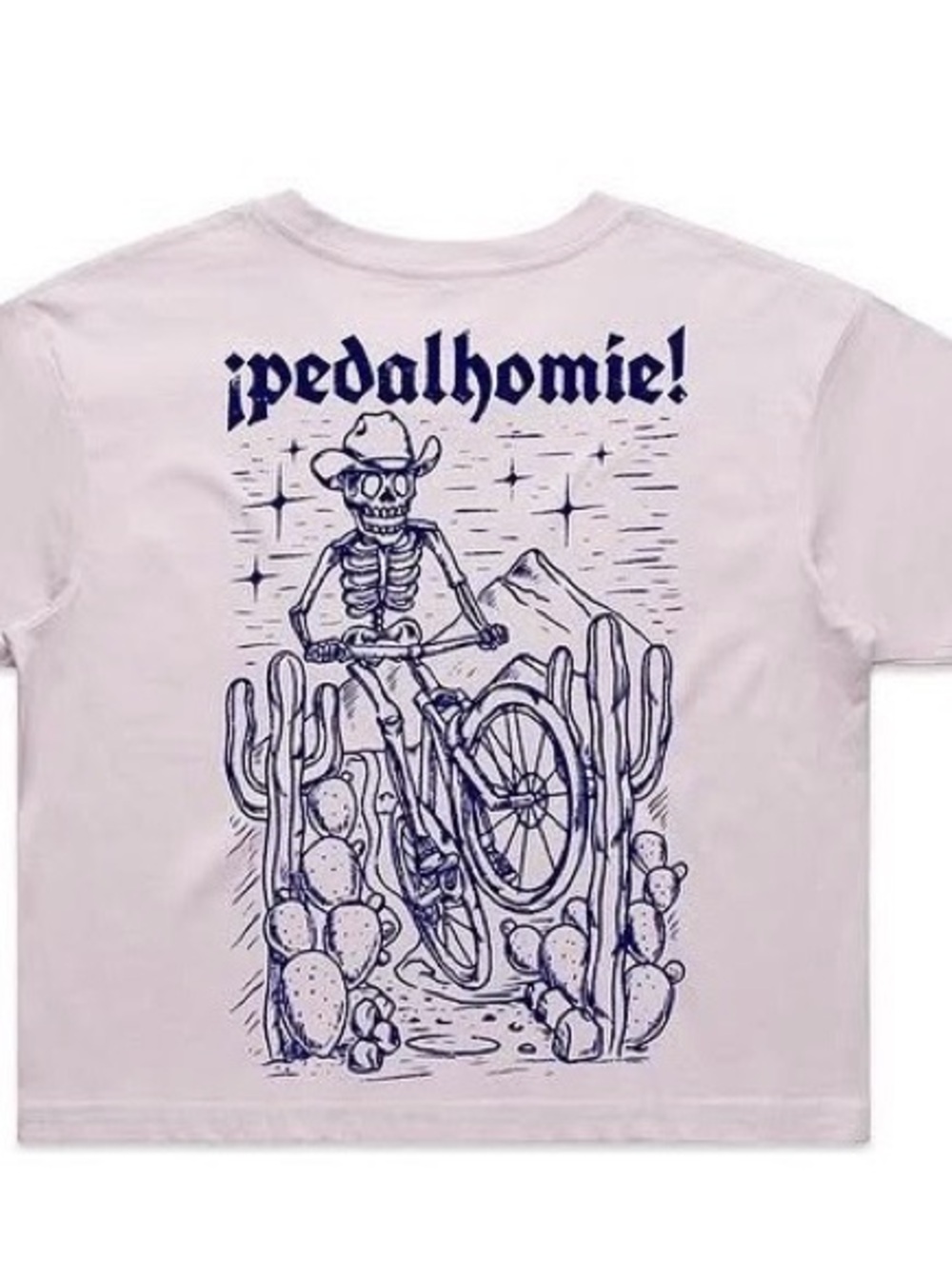 Pedalhomie saguaro cowboy crop top XL